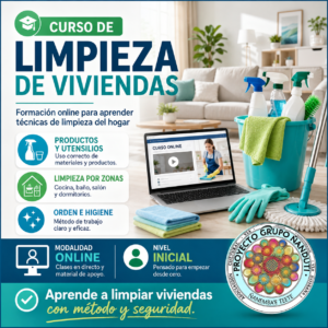 curso de limpieza de viviendas online