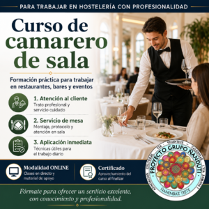 Curso camarero de sala