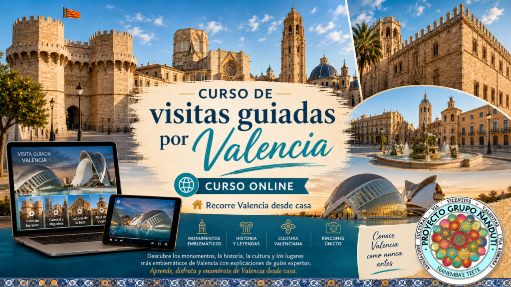 Curso visitas guiadas valencia online