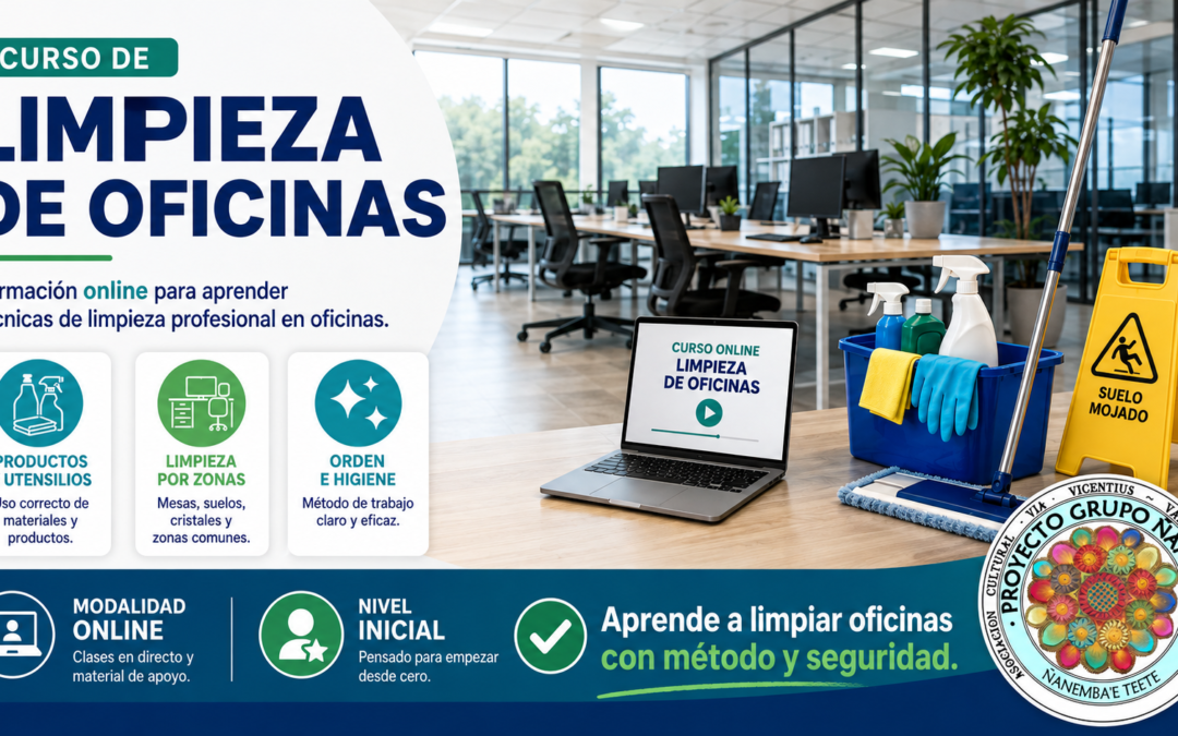 Cómo limpiar una oficina correctamente: orden, productos y técnicas