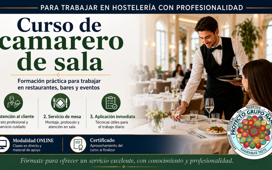 Funciones de un camarero de sala: tareas y responsabilidades