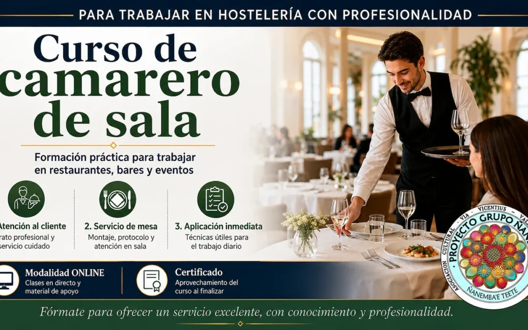 Funciones de un camarero de sala: tareas y responsabilidades